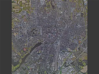 Munster City, Germany (2022) 3D Model preview