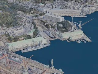 Nagasaki City, Japan (2023) 3D Model preview
