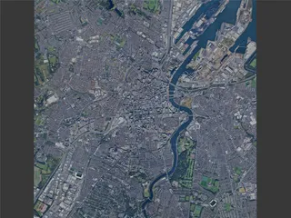 Belfast City, UK (2024) 3D Model preview