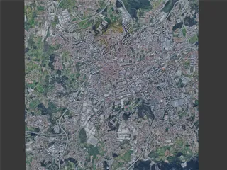 Braga City, Portugal (2024) 3D Model preview