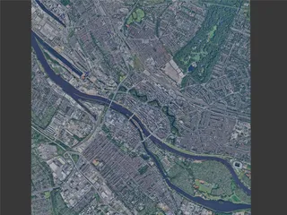 Bremen City, Germany (2024) 3D Model preview