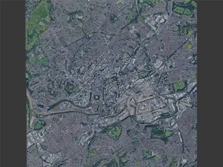 Bristol City, UK (2024) 3D Model preview