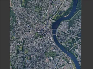 Hartford City, CT, USA (2024) 3D Model preview