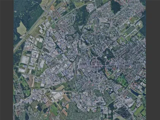 Koszalin City, Poland (2024) 3D Model preview