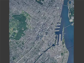 Montreal City, QC, Canada (2024) 3D Model preview