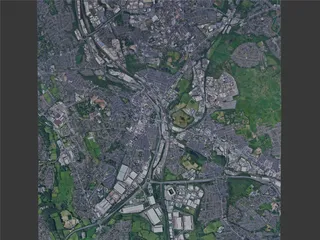 Stoke on Trent City, UK (2024) 3D Model preview