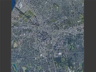 Syracuse City, NY, USA (2024) 3D Model preview