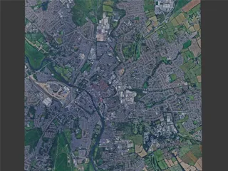 York City, UK (2024) 3D Model preview