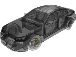 BMW M5 [G90] (2024) 3D Model preview