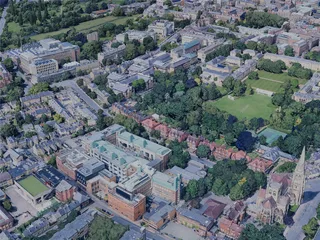 Cambridge City, UK (2024) 3D Model preview