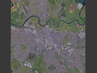 Carlisle City, UK (2023) 3D Model preview