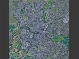 Chelmsford City, UK (2024) 3D Model preview
