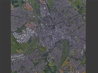Chester City, UK (2023) 3D Model preview