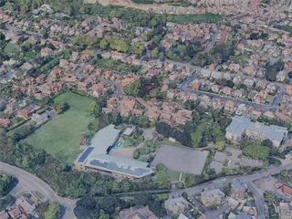 Weymouth City, UK (2024) 3D Model preview