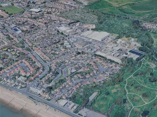 Worthing City, UK (2024) 3D Model preview