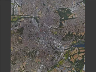 Norwich City, UK (2022) 3D Model preview