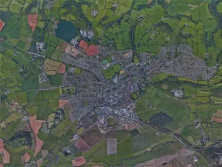 Wells City, UK (2022) 3D Model preview