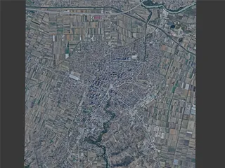 Fier City, Albania (2024) 3D Model preview
