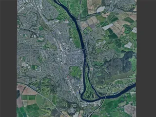 Perth City, UK (2024) 3D Model preview