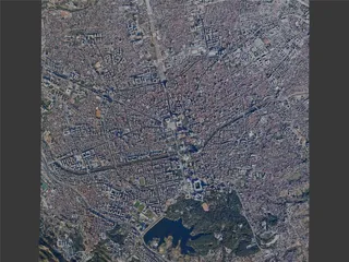 Tirane City, Albania (2024) 3D Model preview