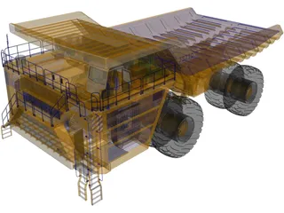 Belaz 75710 3D Model preview