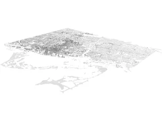 Toronto City 3D Model preview