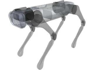 Unitree Aliengo 3D Model preview