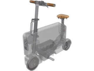 Honda Motocompacto 3D Model preview