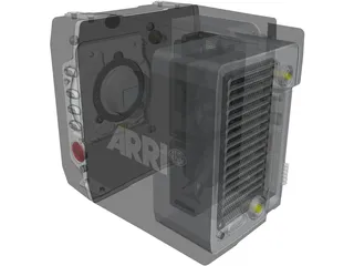 Arri Alexa Mini 3D Model preview