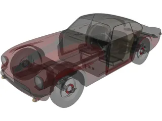 Tatra JK2500 3D Model preview