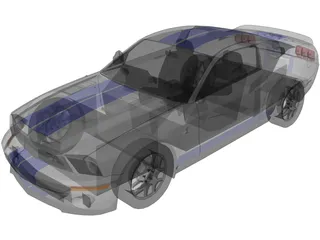 Ford Mustang Shelby GT 3D Model preview