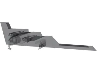 B-2 Bomber 3D Model preview