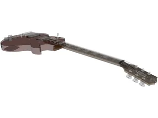 Gibson Electric Guitar Les Paul 3D Model preview