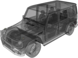 Mercedes-Benz G-class 3D Model preview