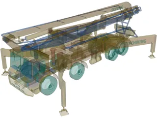 Schwing Truck 3D Model preview