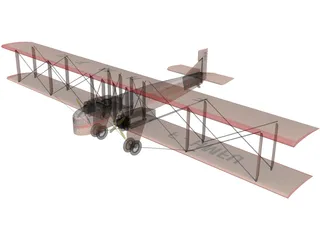Farman F.60 Goliath 3D Model preview