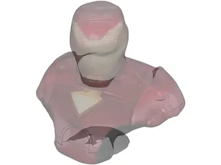 Ironman Bust 3D Model preview