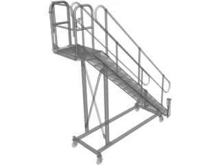 Mobile Platform 3D Model preview