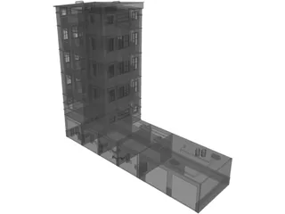 Autoservice 3D Model preview