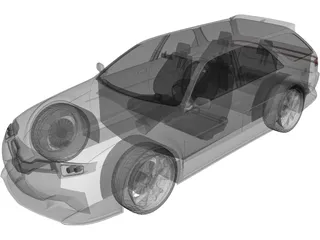 Concept Car QS 3D Model preview