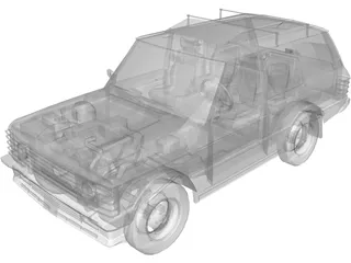 Land Rover 3D Model preview