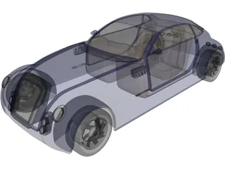 Concept Car 3D Model preview
