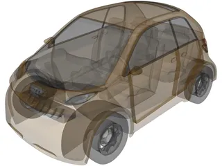 Concept Car 3D Model preview