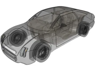 Concept Car 3D Model preview