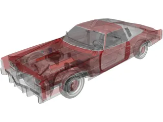 Cadillac Eldorado (1978) 3D Model preview