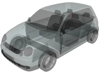 Volkswagen Lupo 3D Model preview
