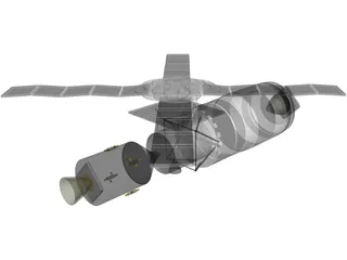 Skylab C 3D Model preview