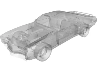 Mercury Cyclon Spoiler (1970) 3D Model preview