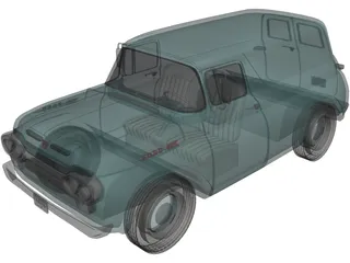 Ford Panel (1960) 3D Model preview