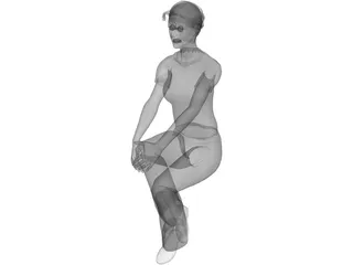 Woman 3D Model preview